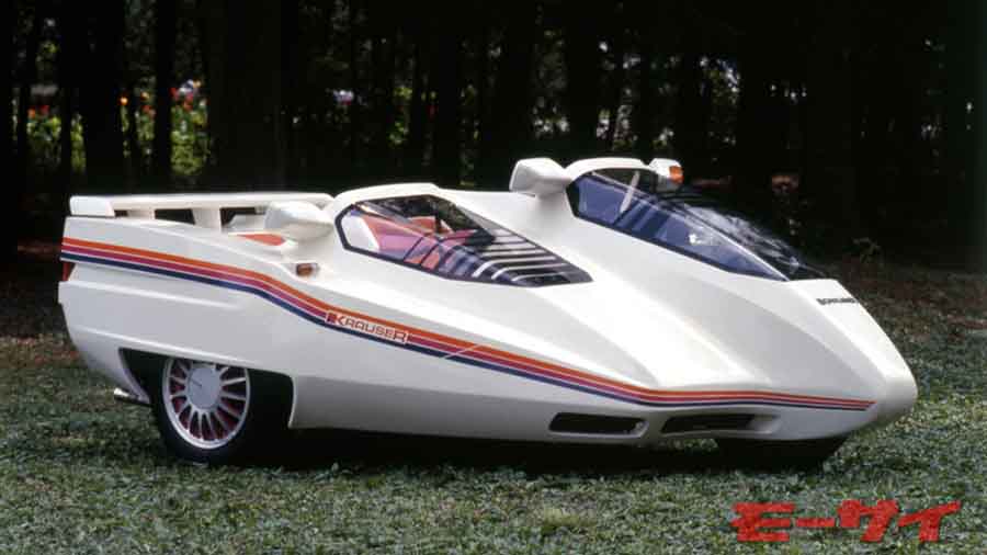 クラウザー・ドマニ」一体型ボディの独創的サイドカーは、元サイドカー