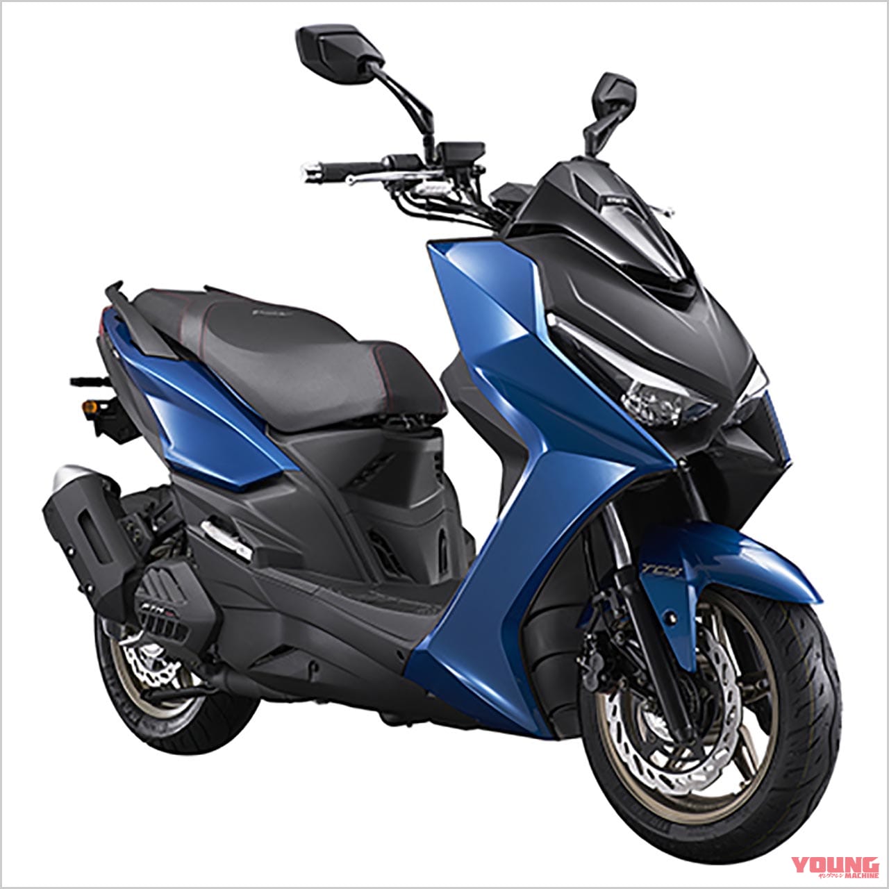 キムコ ['22後期新型バイクカタログ]：エッジの効いたスポーティな