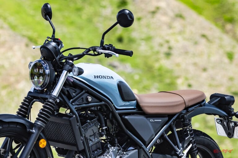 バイク雑学] ホンダ新型CL250/500の純正フラットシートから、国産