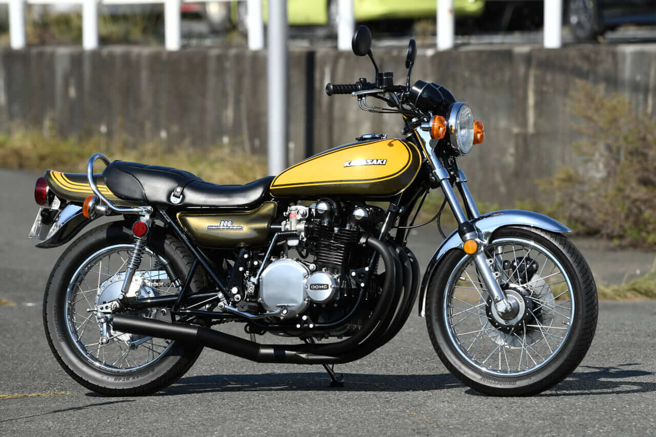 70s国産名車 カワサキ 900スーパー4 Z1 再見【驚異の動力性能と流麗な