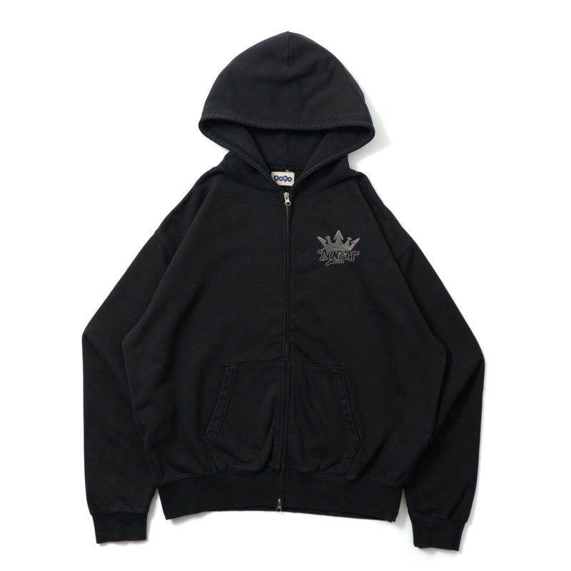 King Logo Zip Hoodie – YZ