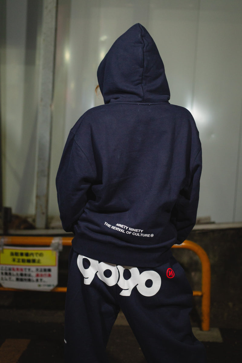 9090 Logo Zip Hoodie – YZ