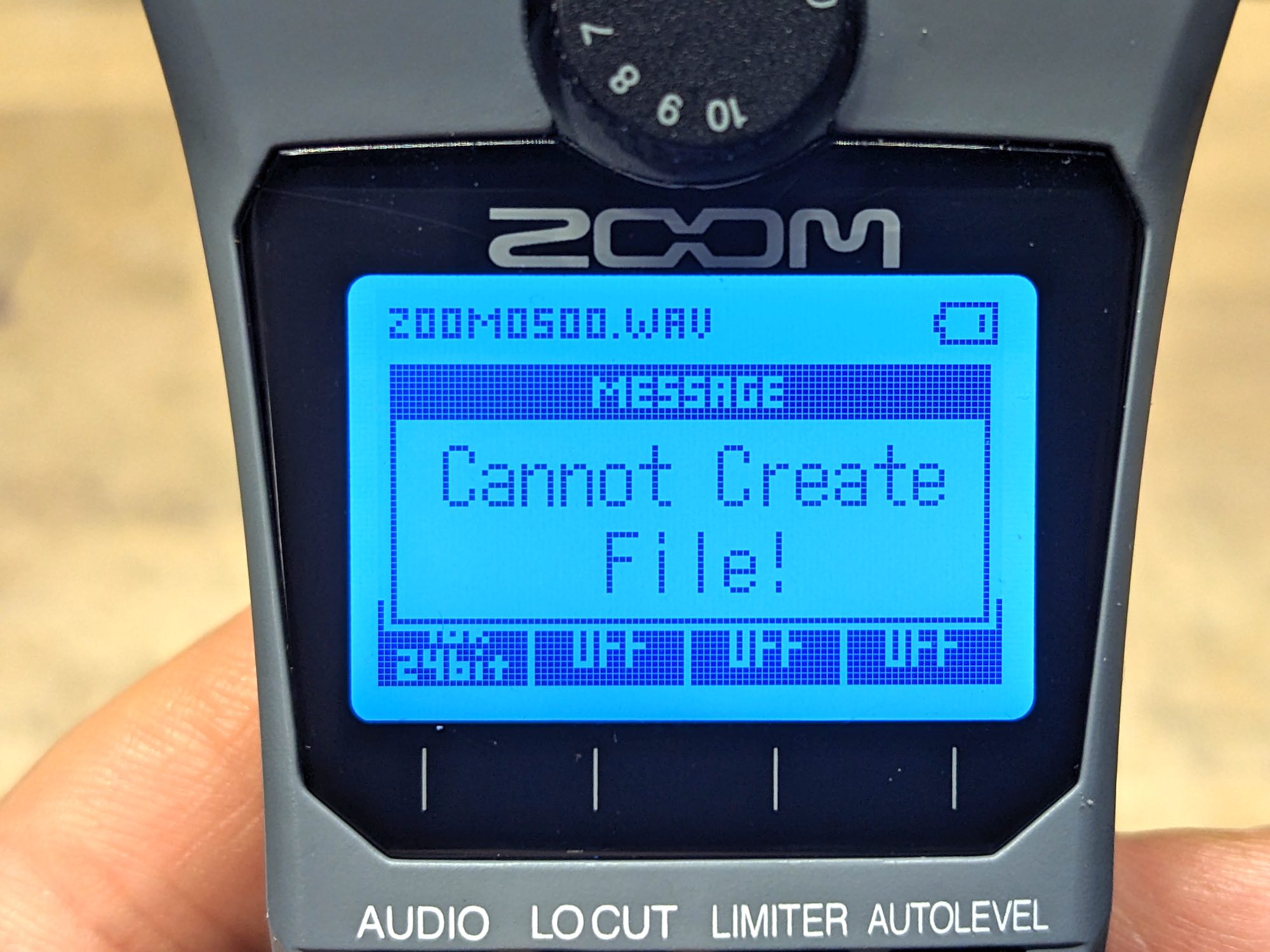 Zoom Recorder Technical Details – Zach Poff
