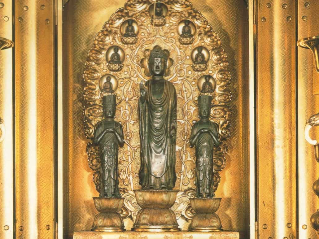 善光寺式阿弥陀三尊像（一光三尊阿弥陀如来）が美しい！【画像有り】