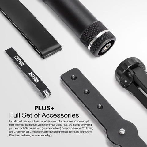Zhiyun Crane Plus | 3-Axis Handheld Gimbal for Mirrorless & DSLR