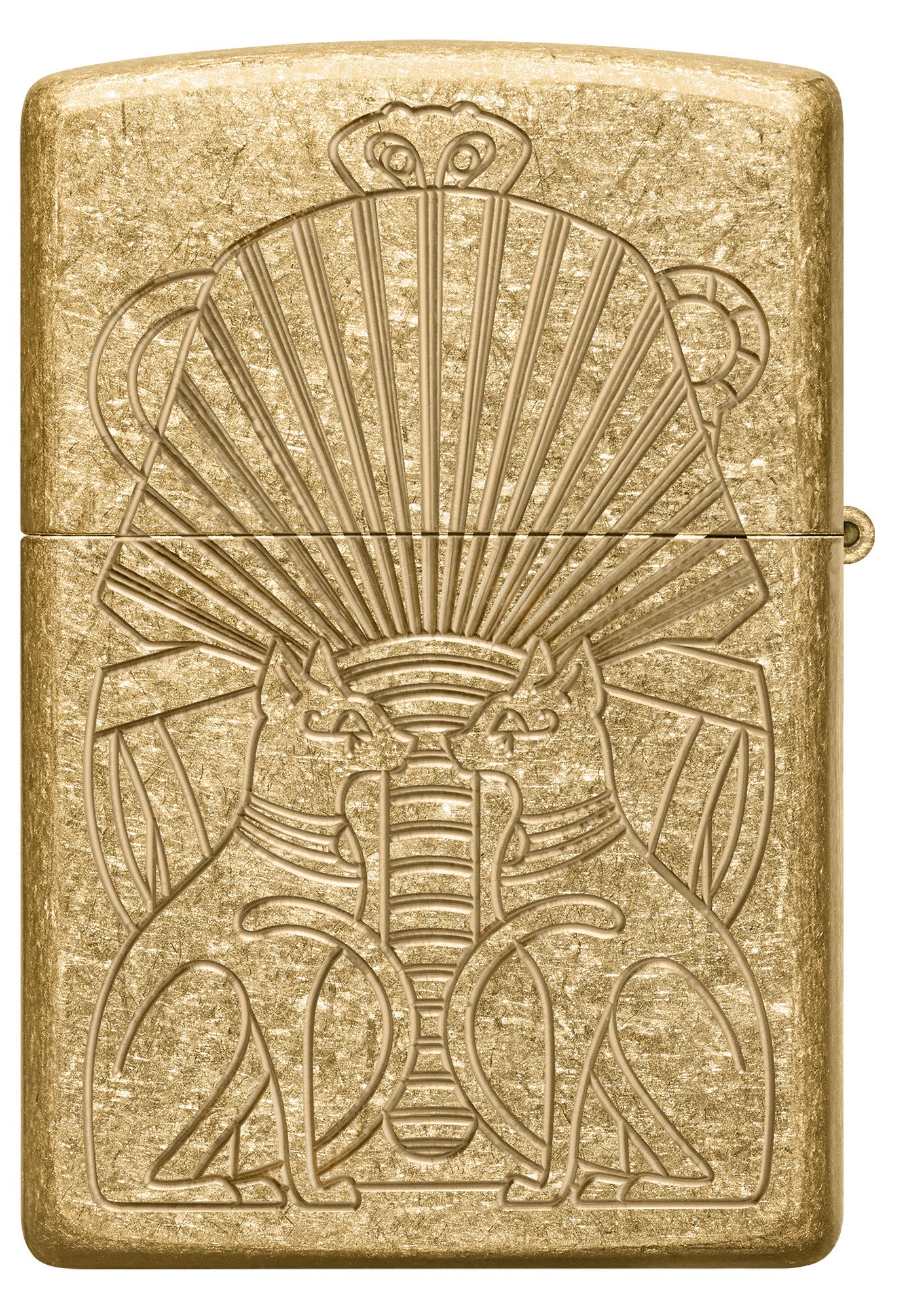 Zippo Mummy Design Armor® Tumbled Brass Windproof Lighter – Zippo USA