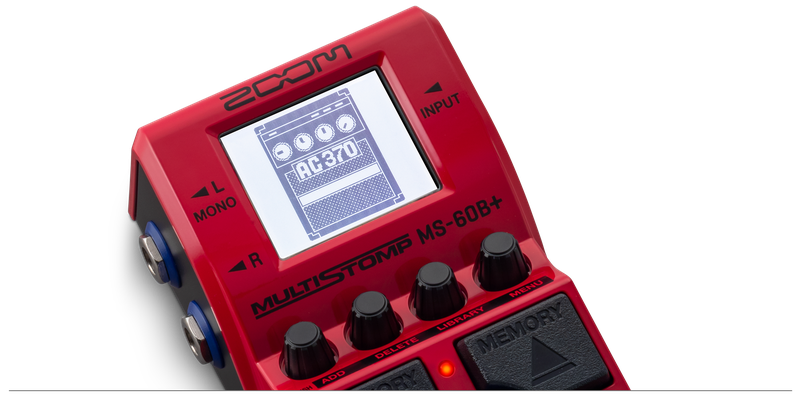 ZOOM MS-60B+ MultiStomp | ZOOM