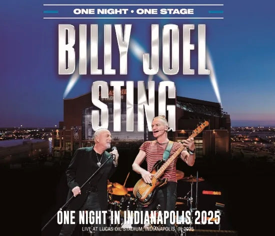 BILLY JOEL & STING - ONE NIGHT IN INDIANAPOLIS 2025 (3CDR) – Acme