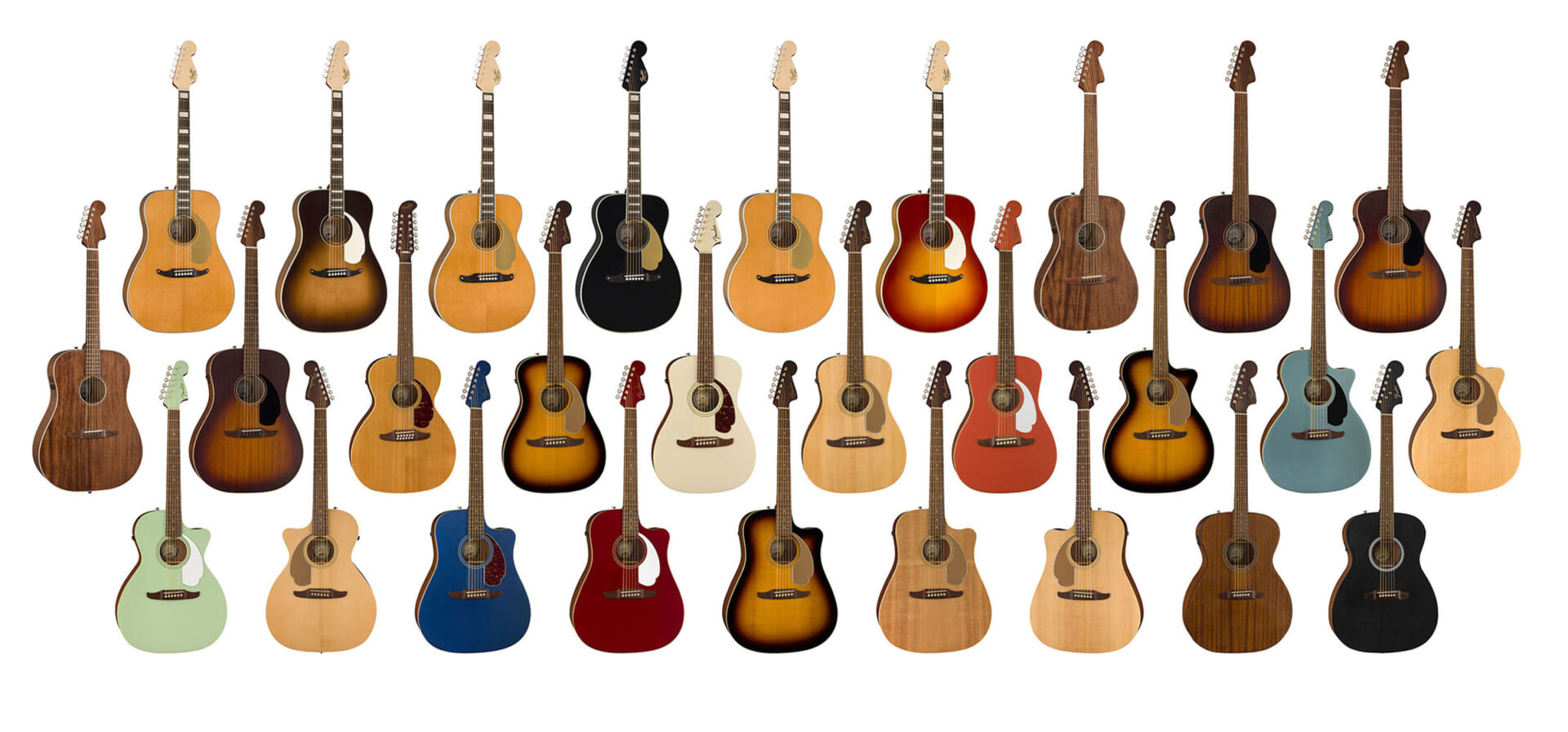 フェンダーを代表するアコギ“California Series”、新モデルをリリース