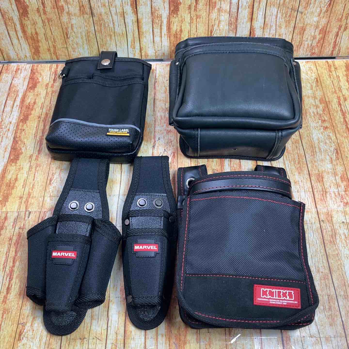 KNICS、MARVEL等 腰袋5点セット【川崎店】 – アクトツールオンライン