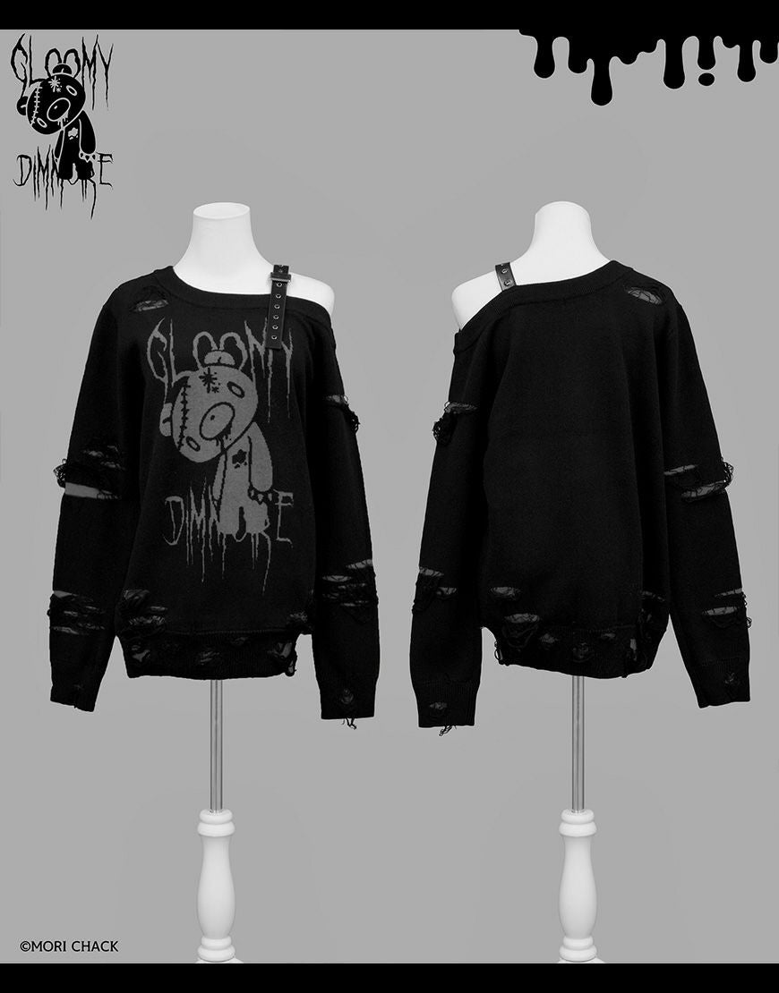 DimMoire【ディムモアール】GLOOMY×DimMoire グル～ミ～いたずらニット