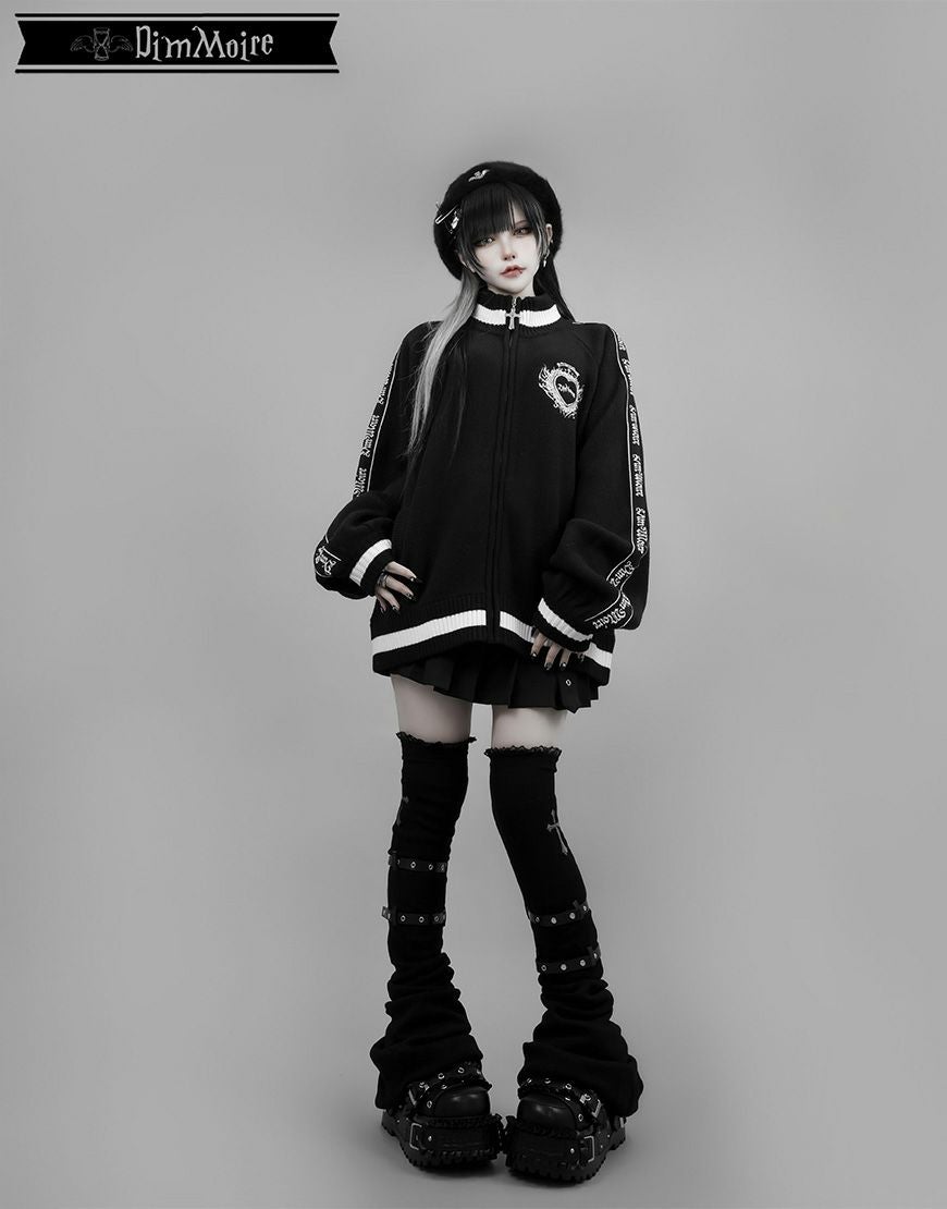 DimMoire【ディムモアール】ニットジャージトップス/Black