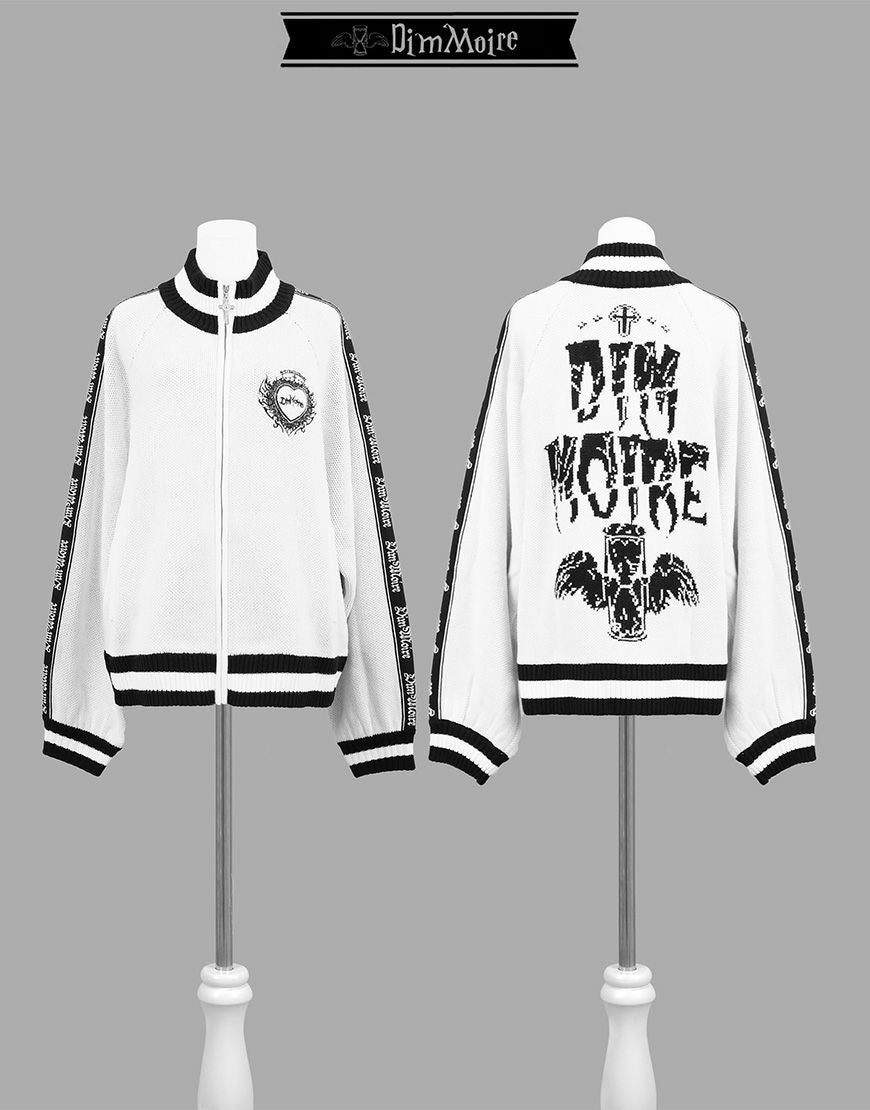 DimMoire【ディムモアール】ニットジャージトップス/White