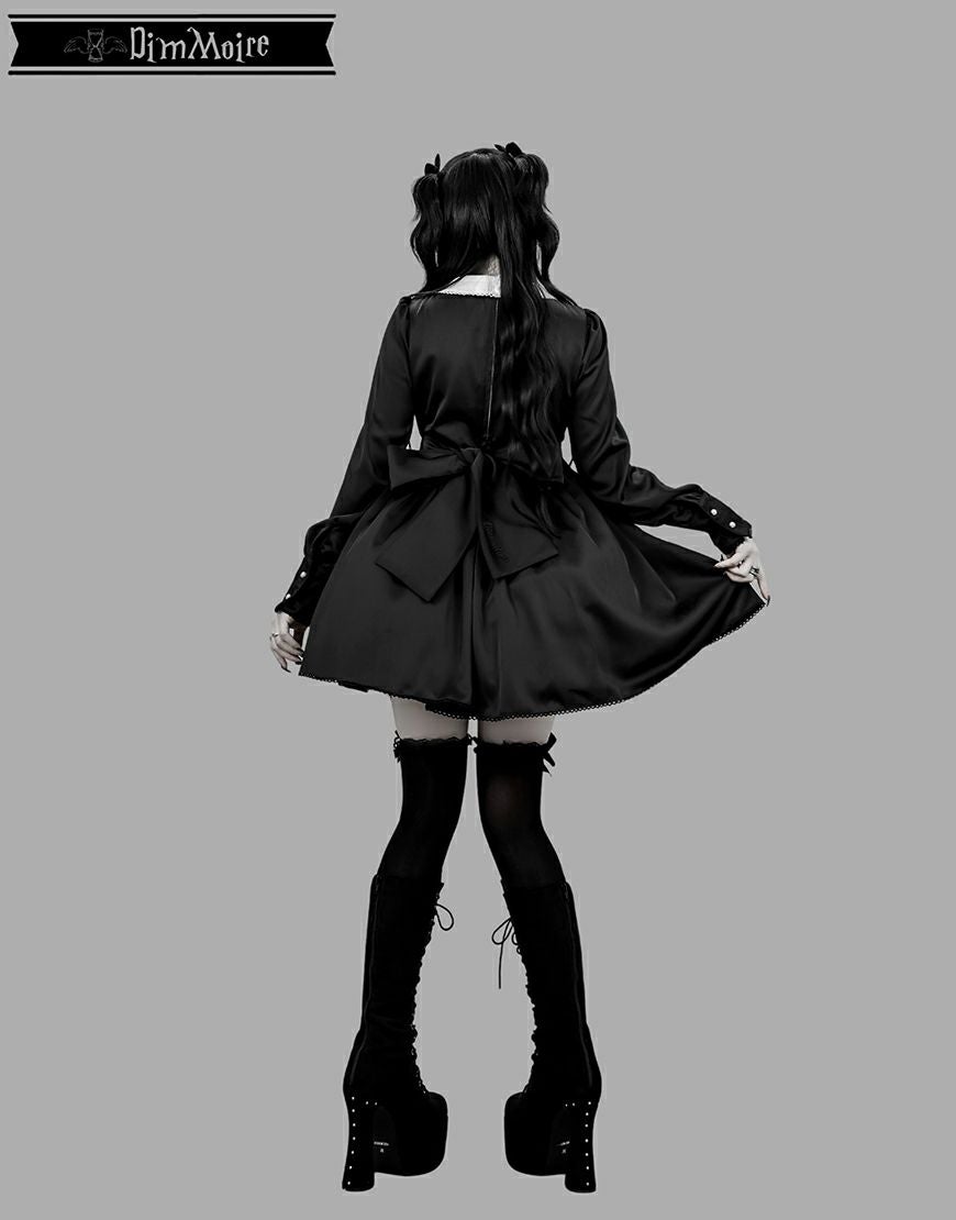 DimMoire【ディムモアール】ゴーストメイド十字ドレス/Black