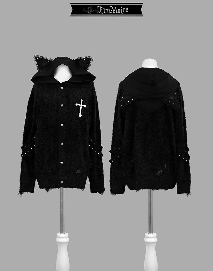 DimMoire【ディムモアール】ゴーストメイド十字ドレス/Black