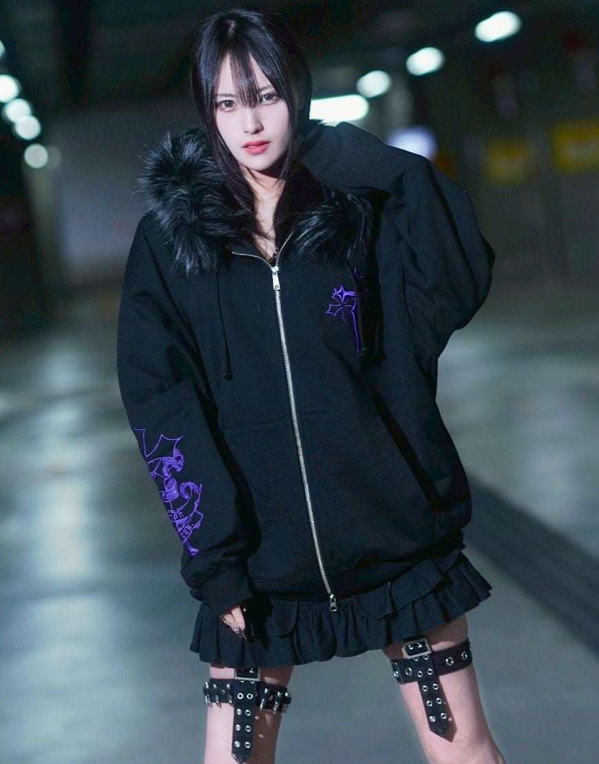 DimMoire【ディムモアール】ニットジャージトップス/Black