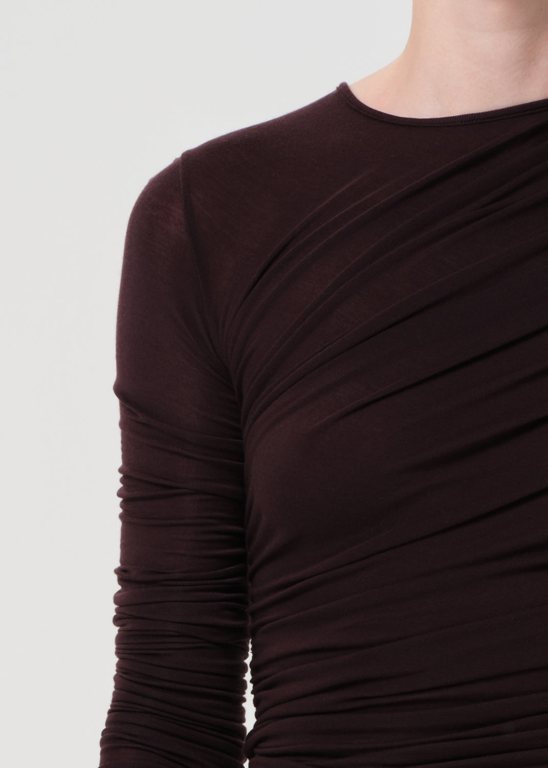 Tania Twist Tee in Root – AGOLDE