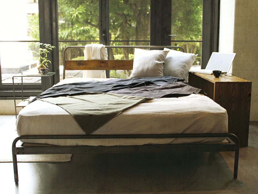 送料無料】ソコフ ベッド セミダブル - a.depeche(アデペシュ)