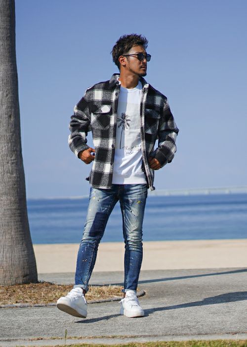 メルトンチェックCPO | adamsJUGGLER（アダムスジャグラー）公式