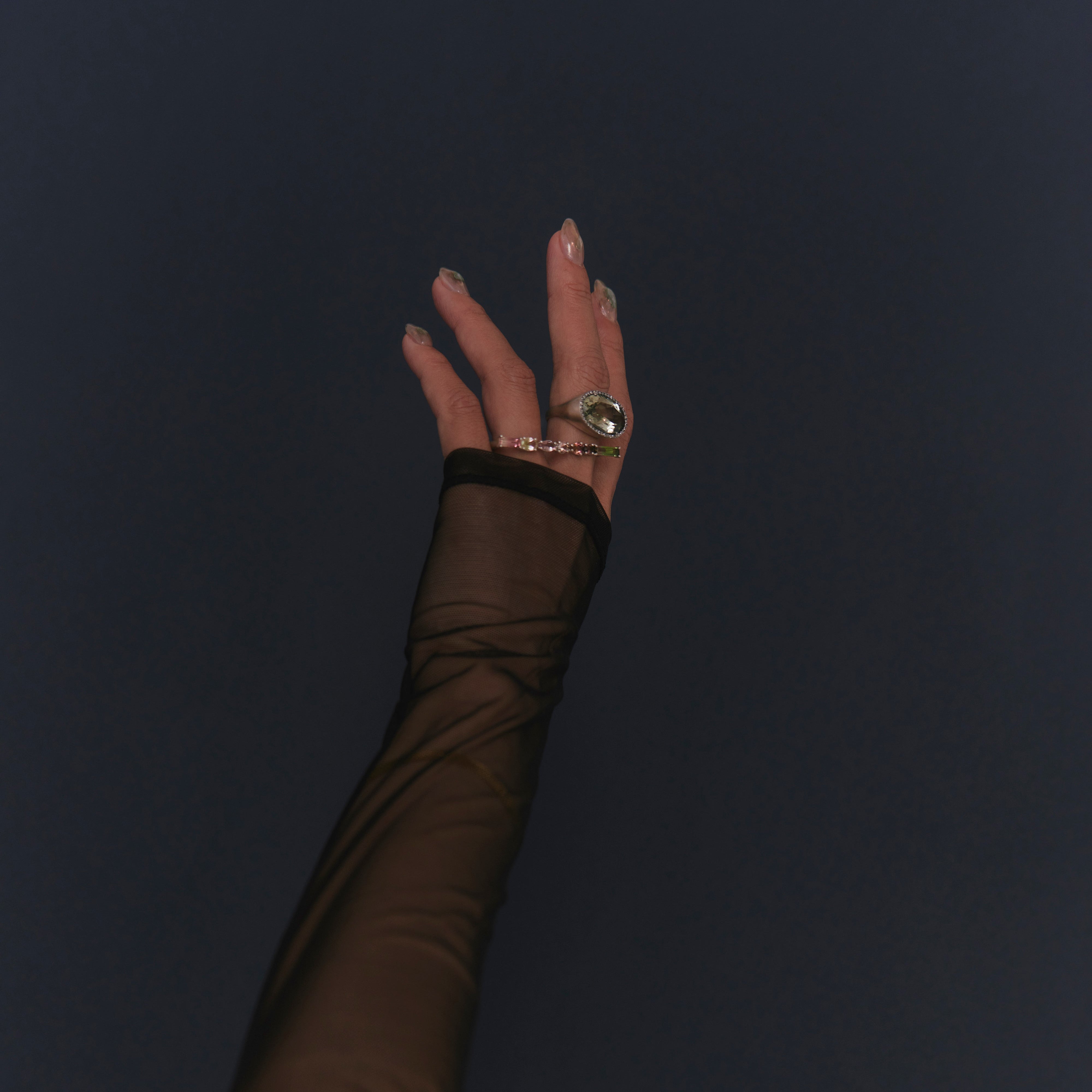 2265 Bi-color Tourmaline | Milena Double Ring – Adlin Hue