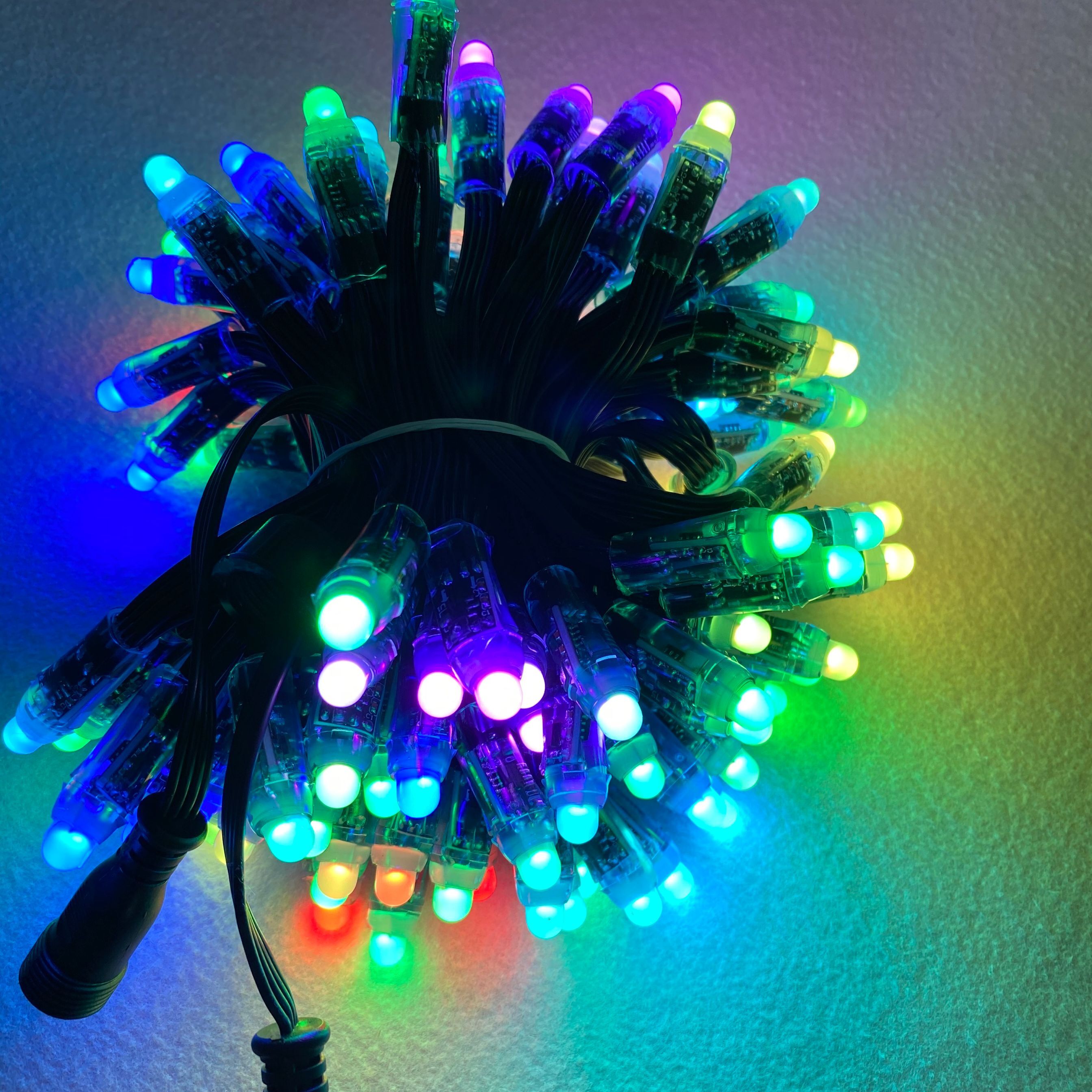 12mm bullet DC12V WS2818 RGB full color addressable LED pixel