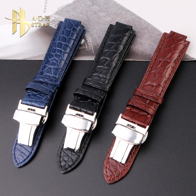 For Ballon Bleu De Cartier W69016Z4 W6900651 W69008 Leather Strap