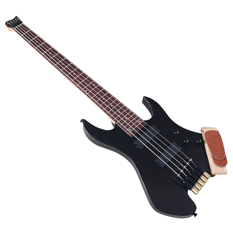 無垢材のボディ,5弦,ヘッドレスギター,41インチ,新しいコレクションを