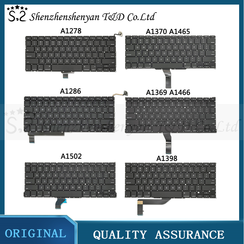 New Laptop Keyboard US English For Macbook Pro Air Retina 11”13“15
