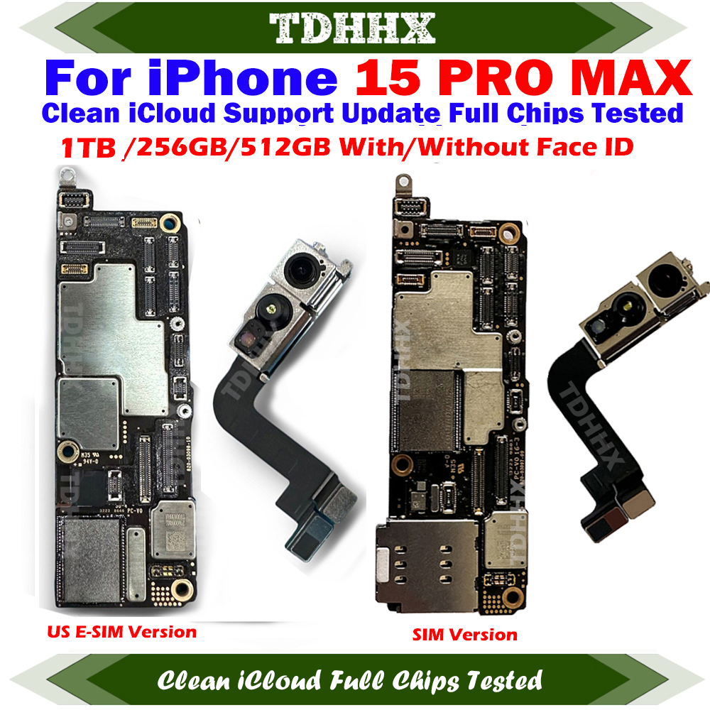 Mainboard Clean iCloud For iPhone 15 Pro Max Full Working
