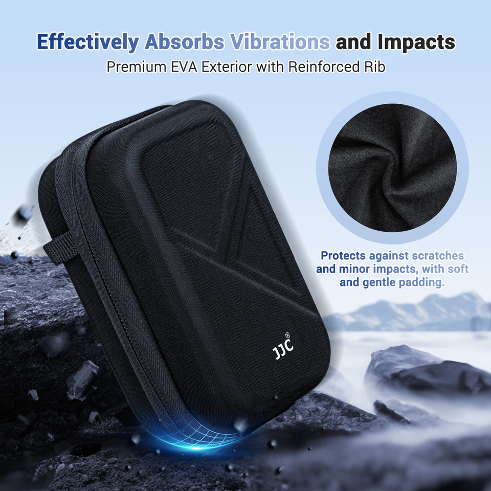 JJC ハードカメラケース ショルダーストラップ オリンパス Tough TG-7