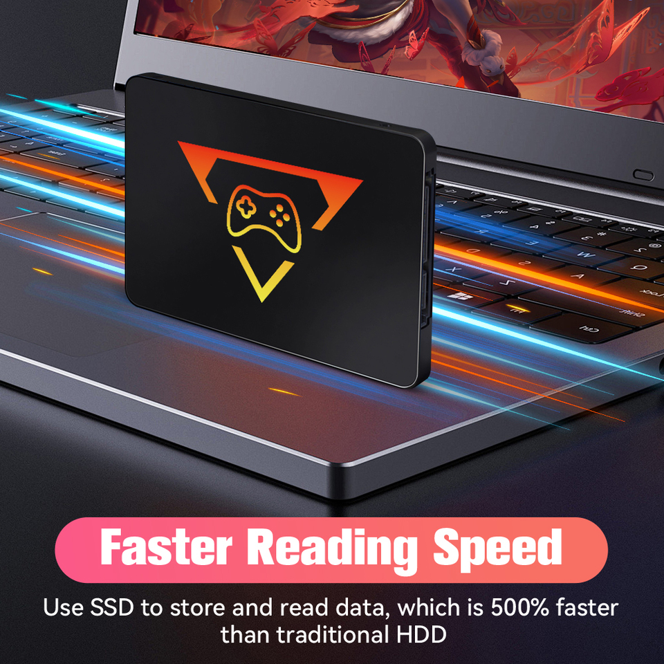 Playzone-外付けSSDハードドライブ,ポータブルゲームエミュレーター