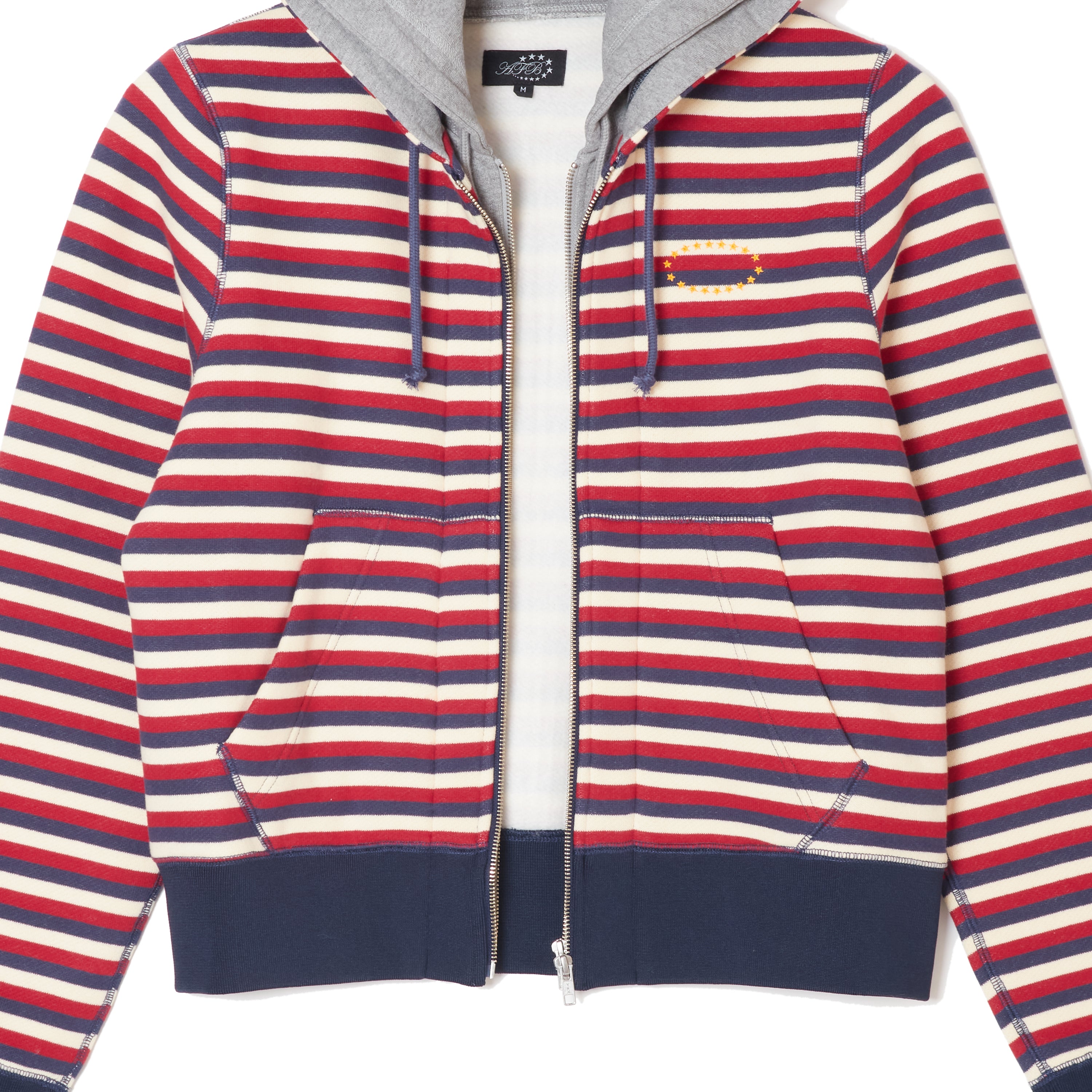 DOUBLE LAYERD ZIP UP HOODIE – AFB