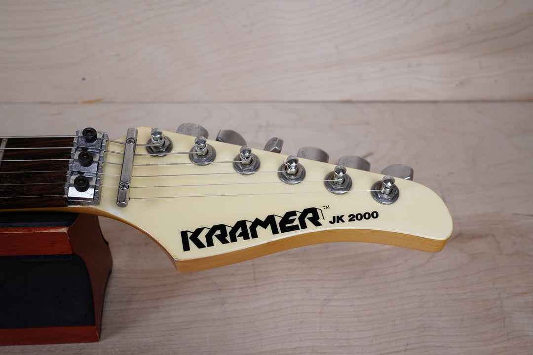 Kramer JK2000 MIJ 1980's White Original Floyd Rose Seymour Duncan