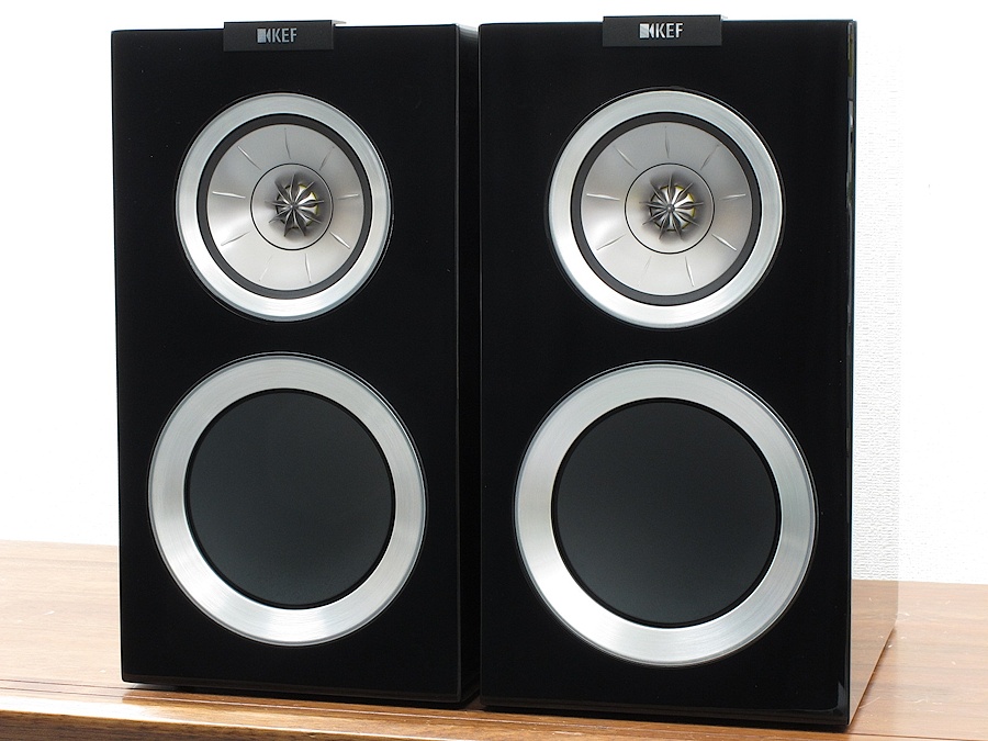 KEF R300 スピーカー ピアノブラック @32128 / 中古オーディオ買取