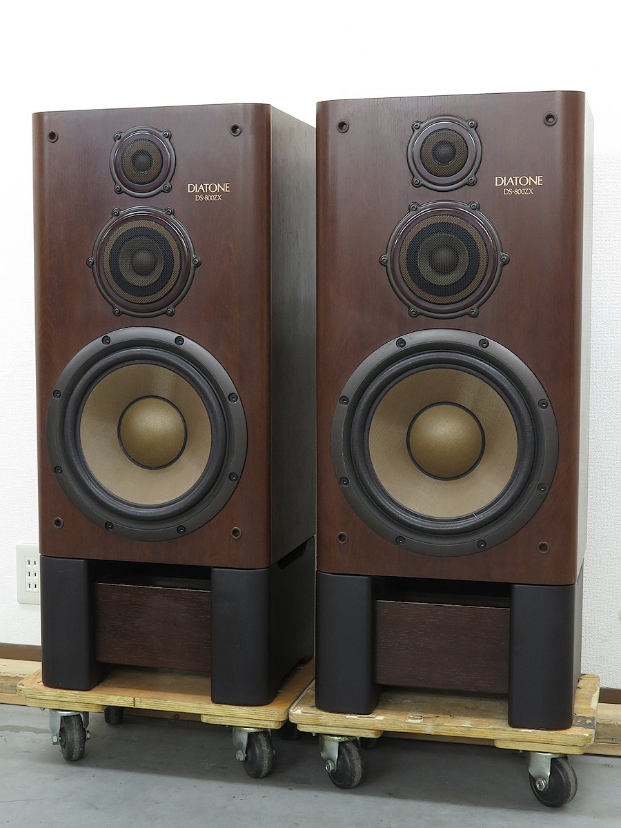 三菱 ペア別出品 DIATONE スピーカー DS800Z スタンド付 三菱 DIATONE