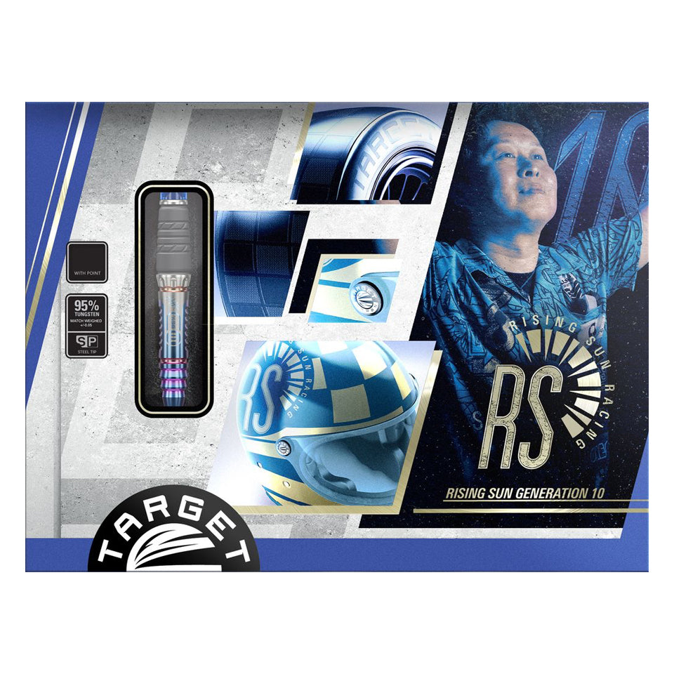 Target Japan Haruki Muramatsu Rising Sun Gen10 Steel Tip Darts - 23gm