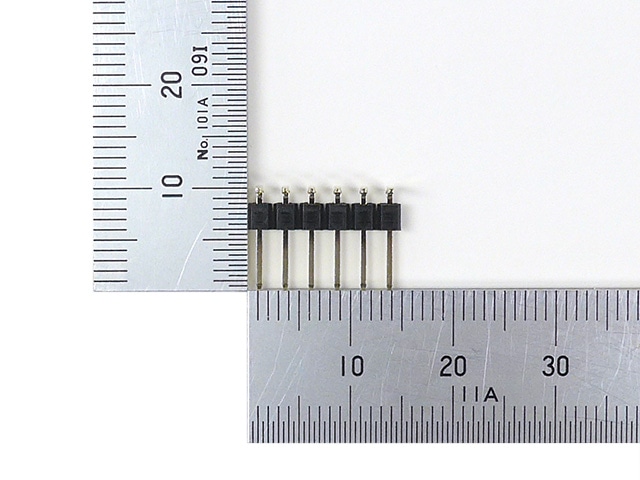 ピンヘッダー (L型) 1×6 (6P): ケーブル・コネクター 秋月電子通商