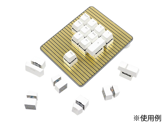 DUMANGキーボード 再配置可能なマグネット付きメカニカルキーボード