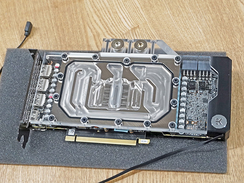 オリオスペック、ZOTAC「GeForce RTX 3080 Ti Trinity」の本格水冷