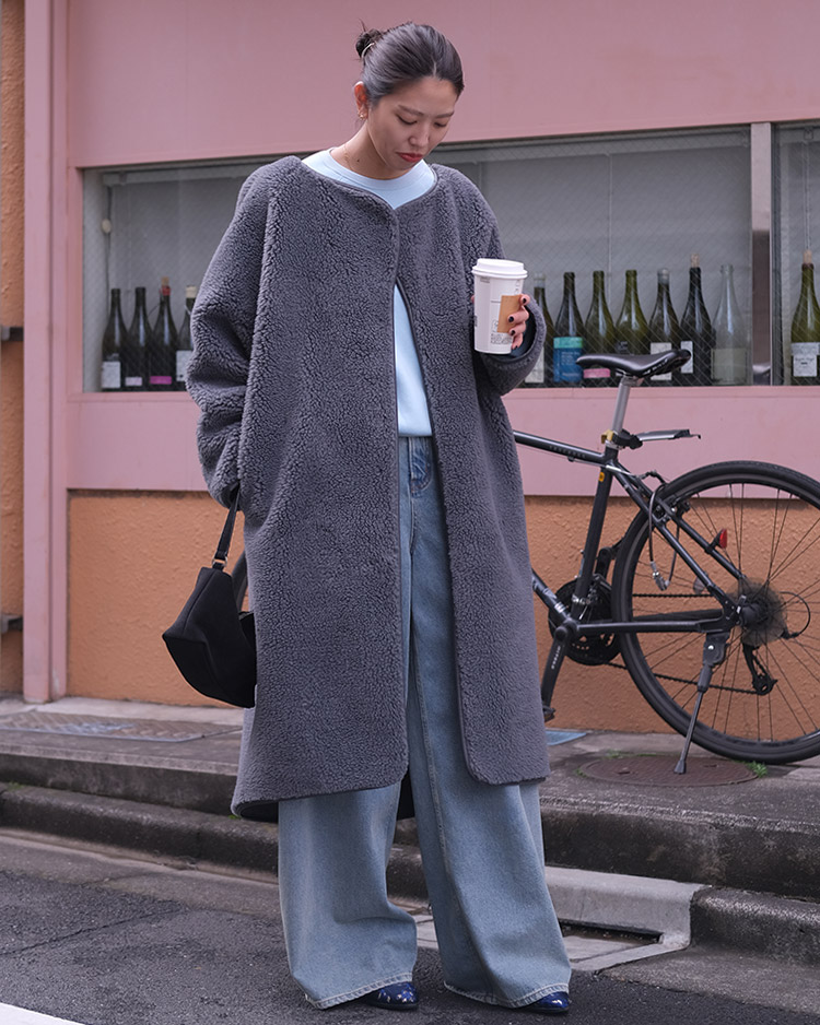 バギートップデニムパンツ | AKTE