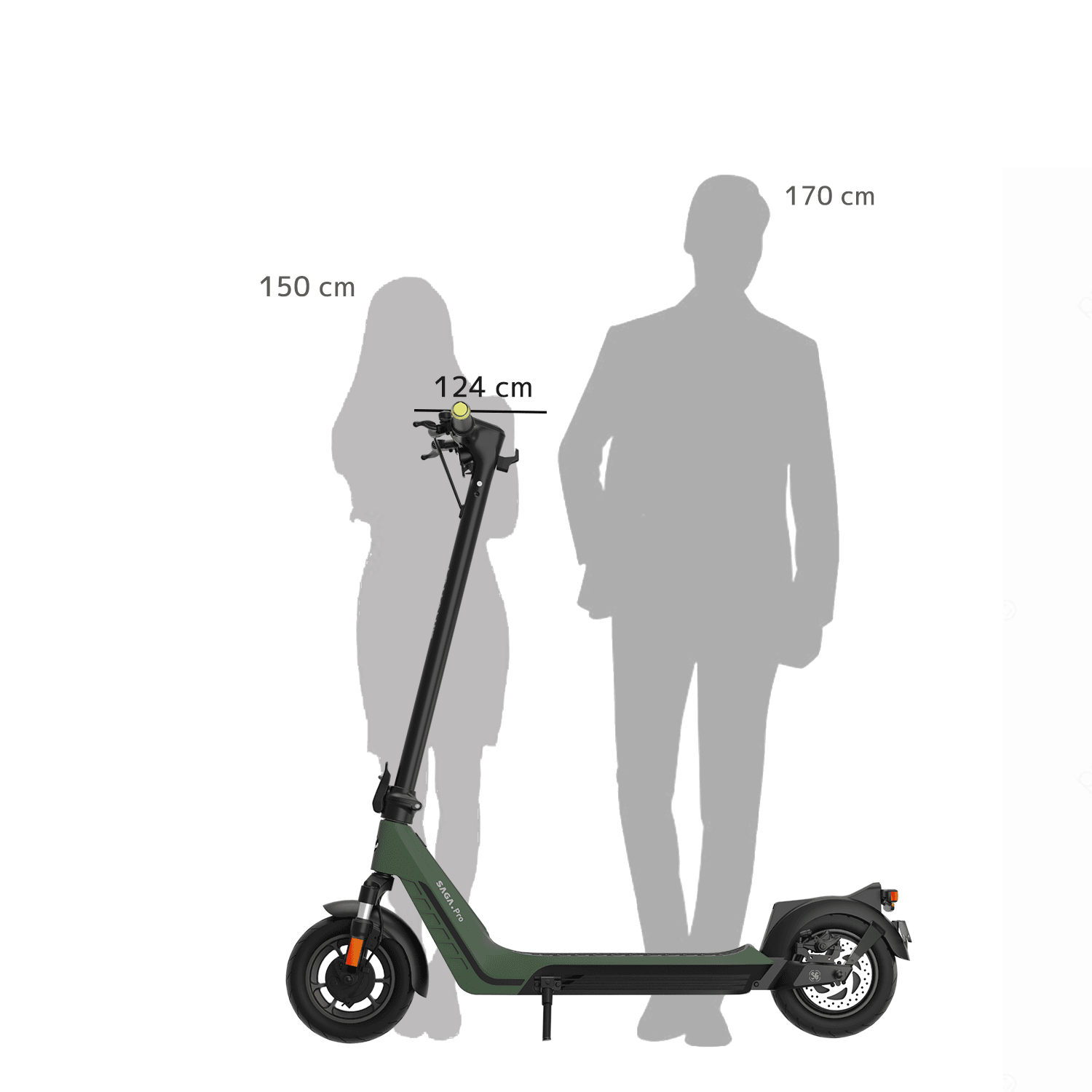 AINOHOT SAGA pro│電動キックボード│サスペンション4本付き