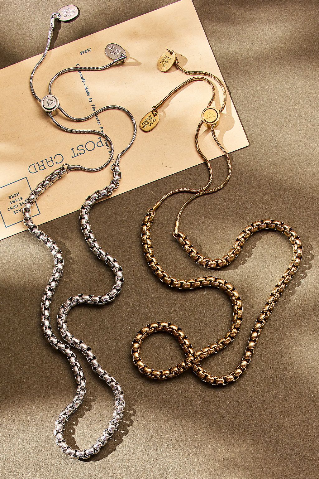 Stainless Steel Journey Chain Adjustable Necklace – Air & Anchor