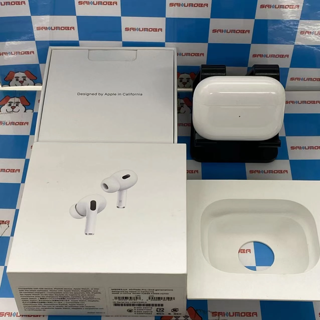 AirPods Pro 第2世代 MQD83J/A A2700 美品 ホワイト | 中古スマホ販売