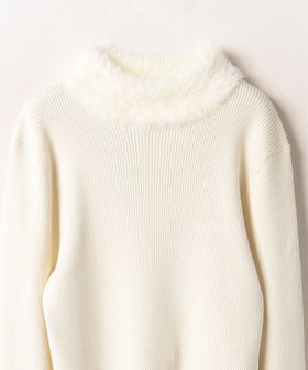 LOULOU WILLOUGHBY】ファーアクセントプルオーバー|allureville