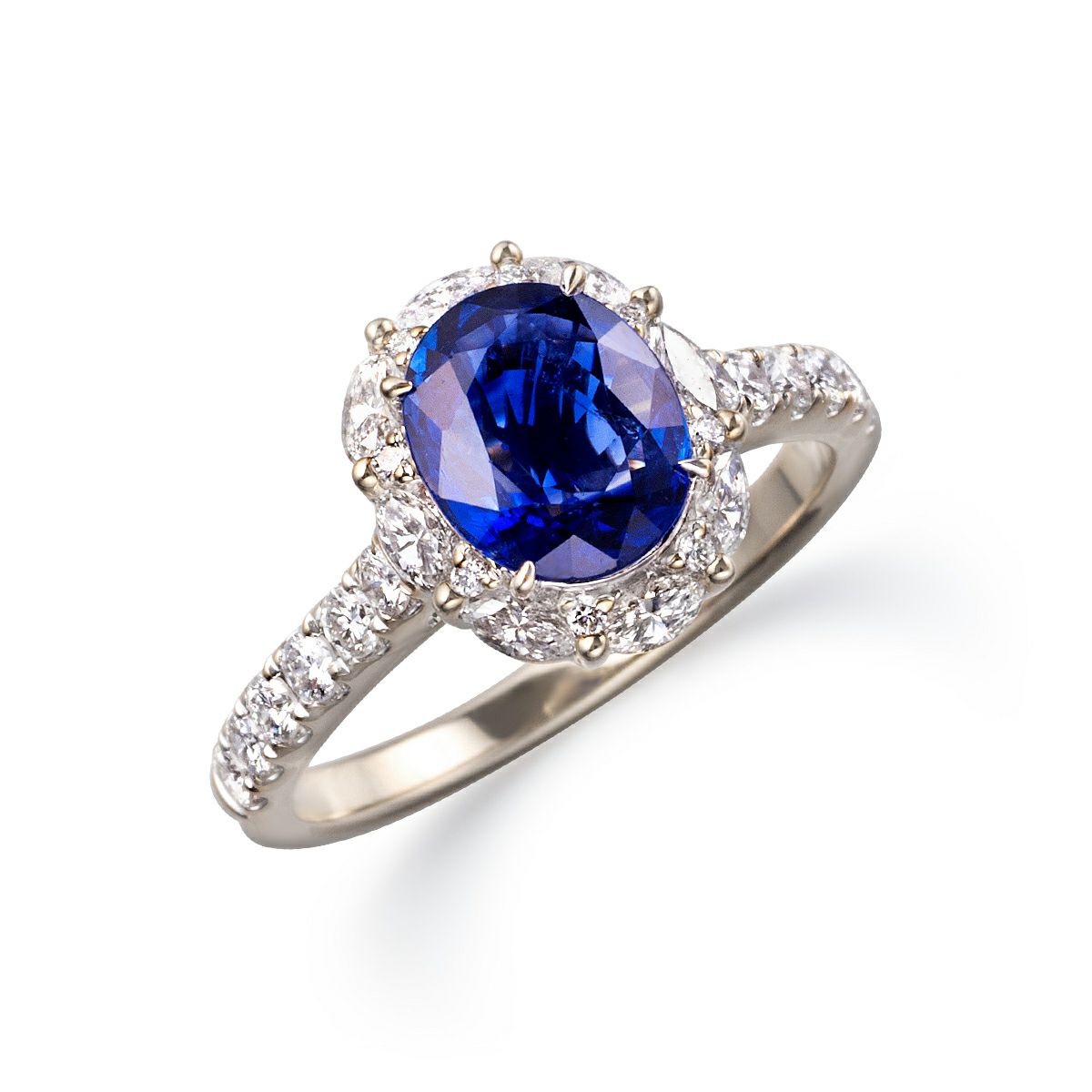 K18WG サファイア リング | アラジン ONLINE SHOP