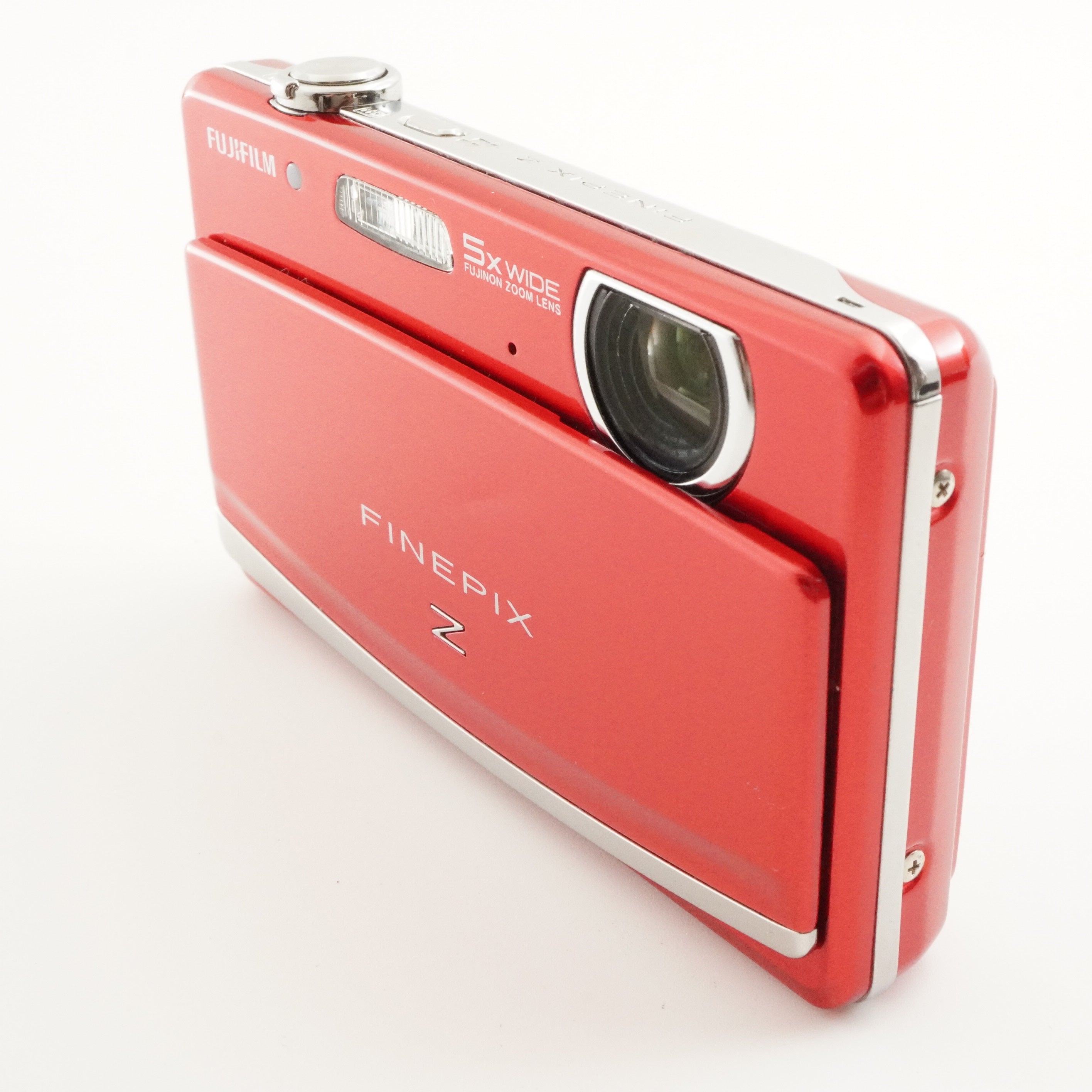 FUJIFILM FinePix Z90 Red + 2GB SD Card Digital Camera from Japan