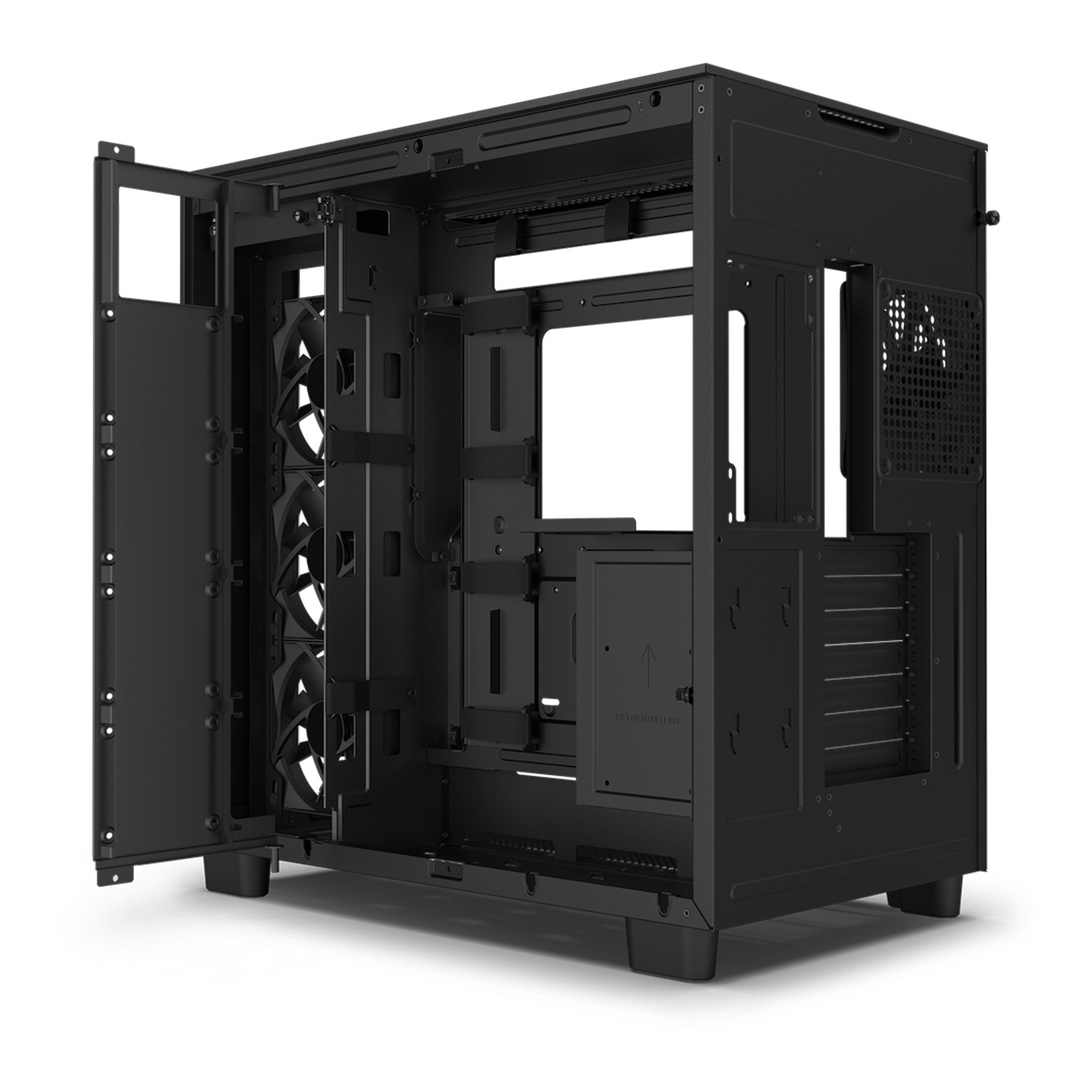 NZXT H9 Flow Dual-Chamber Mid-Tower Airflow Case