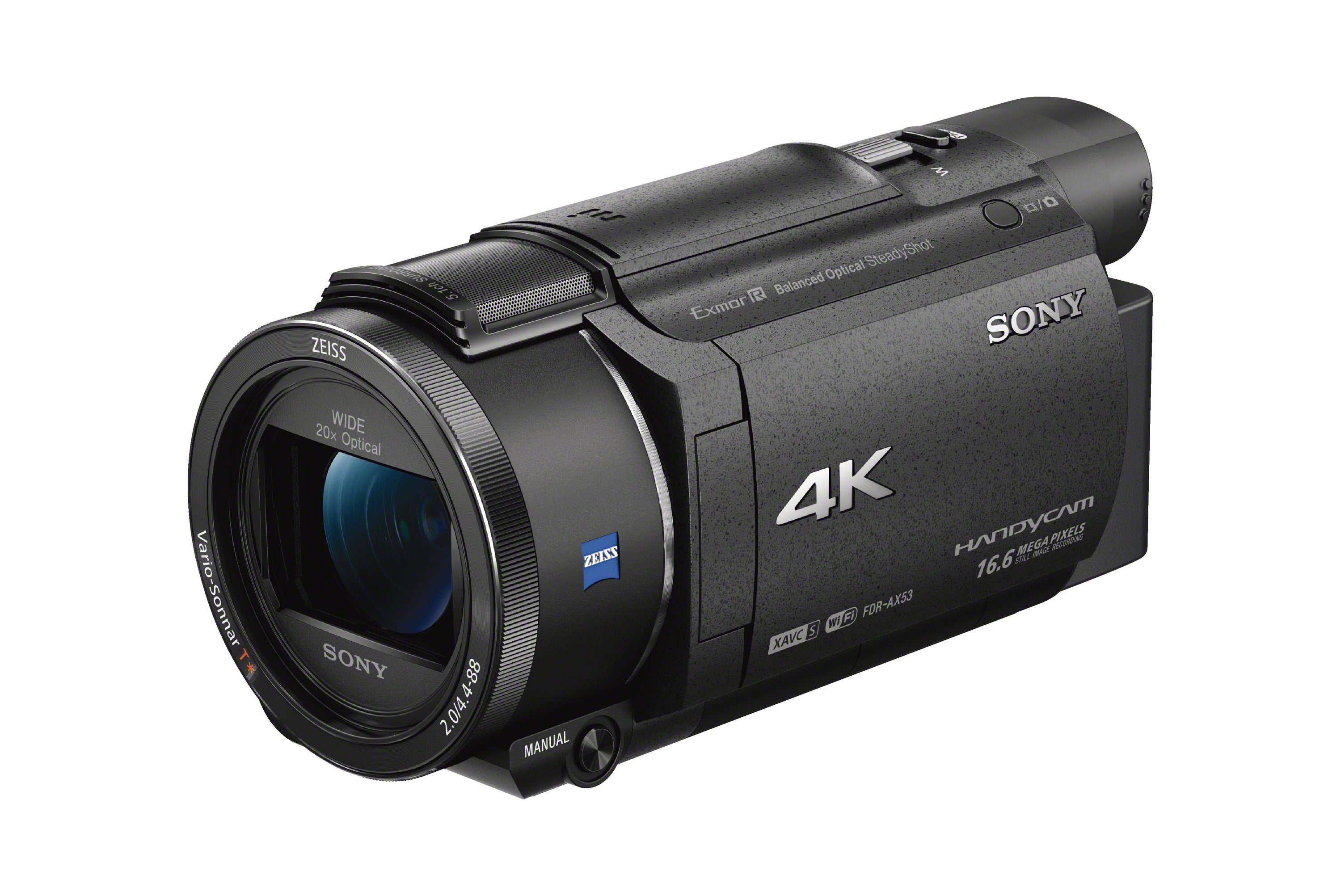 New FDR-AX53 4K Handycam Headlines Sony Imaging Announcements at