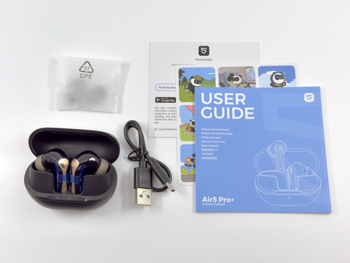実機レビュー】SOUNDPEATS Air5 Pro+｜音質・ノイズキャンセリング