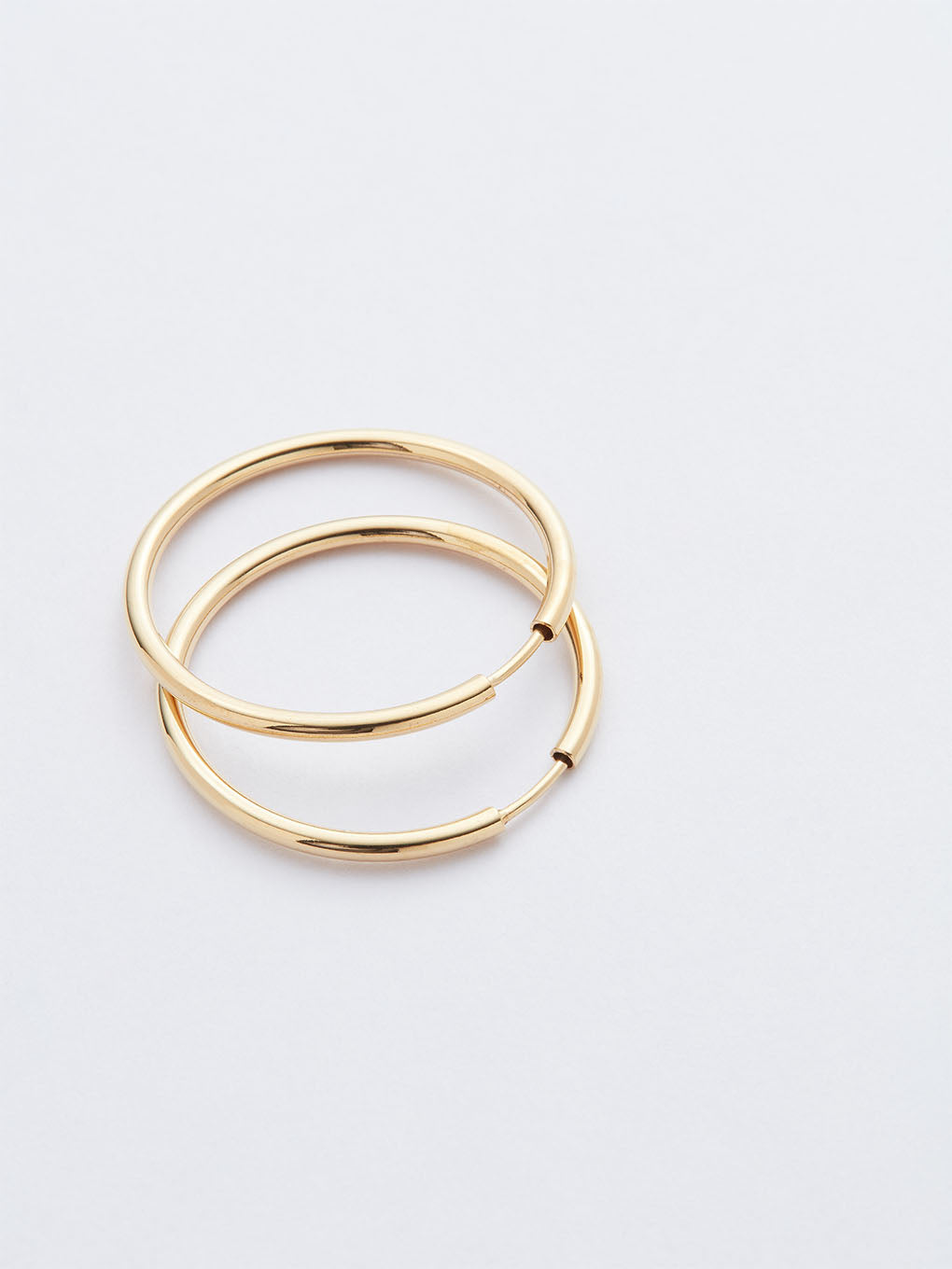 MARIA BLACK SENORITA 25 HOOP - PAIR